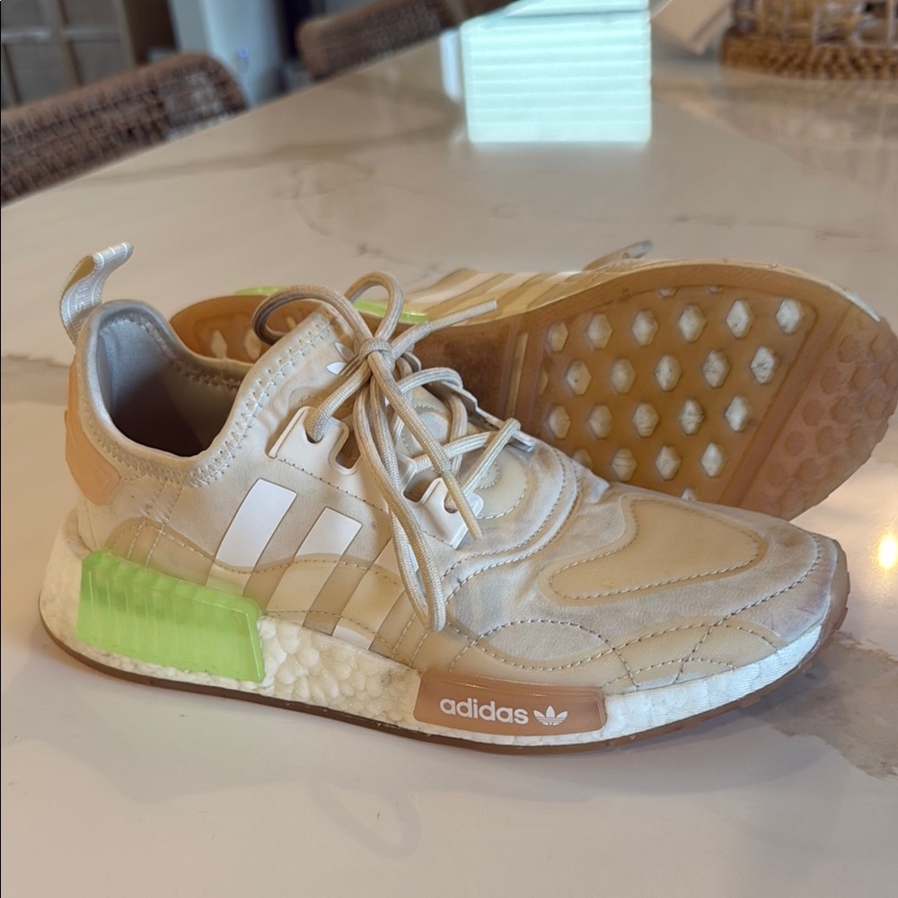 Adidas Cream and bright yellow Sneakers
NMD
